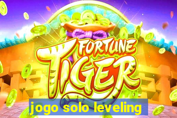 jogo solo leveling